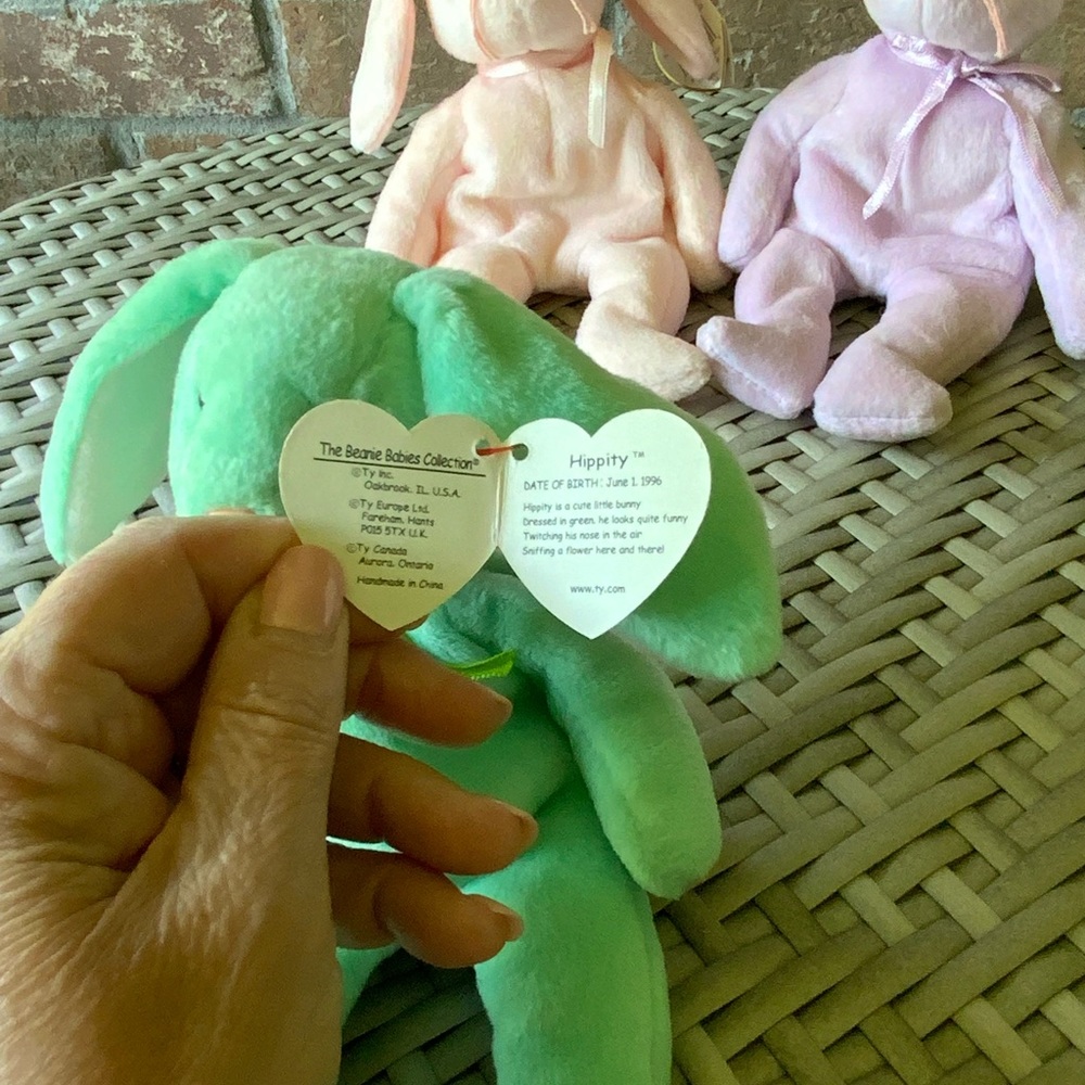 Beanie Baby Rabbits - Picture 8 of 8